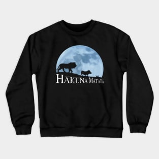 Hakuna Matata (live action) Crewneck Sweatshirt